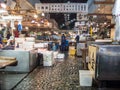 Inner Market at Tsukiji Fish Market Ã§Â¯â°Ã¥ÅÂ°Ã¥Â¸âÃ¥Â Â´ Tsukiji shijÃÂ, Tokyo, Japan Royalty Free Stock Photo